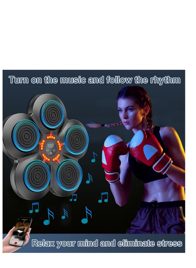 Spall Boxing Training Machine, Wall Mounted, Smart Bluetooth, Boxing Gloves, 76 cm- - Image 3