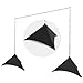 JS JULIUS STUDIO JS JULIUS STUDIO Julius Studio [2-Pack] Backdrop Stands Leg Cover, Leg Skirt for Background Light Stand Tripod, Elastic  - Image 2