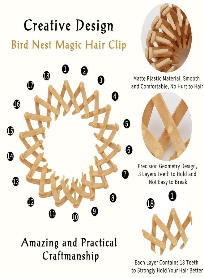 A2z s mart Korean Spiral Hair Claw Clips for Women (Pack of 2) | Strong Hold No-Slip Clutcher for Thick & Thin Hair | Matte Premium Hair Accessories for Daily Use - Image 3