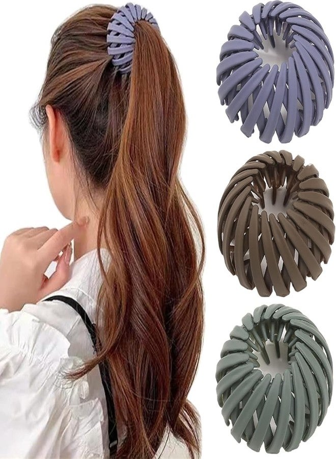 A2z s mart Korean Spiral Hair Claw Clips for Women (Pack of 2) | Strong Hold No-Slip Clutcher for Thick & Thin Hair | Matte Premium Hair Accessories for Daily Use - Image 1
