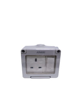 ADMORE Admore 13A Weatherproof Switch Socket 1G (IP55) WP405 