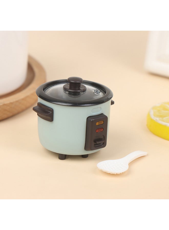 Dollhouse Doll House Kitchen Breakfast Coffee Machine Electric Oven Juicer Rice Cooker Miniature Food Play Model