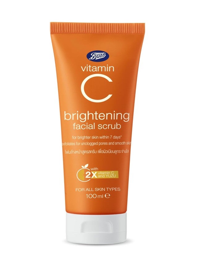 GINEVA BOOTS VITAMIN C BRIGHTENING FACIAL SCRUB 100ml - Image 2