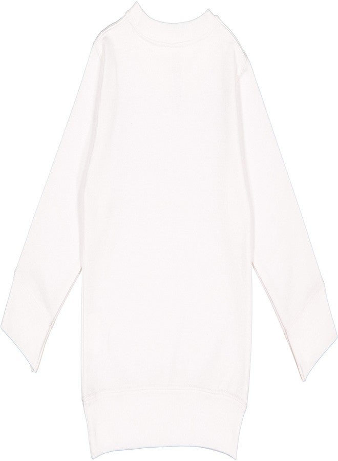 RABBIT SKINS Toddler Fleece Long Sleeve Pullover Sweatshirt, White, 3T - Image 2