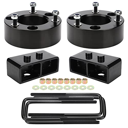 FLYCLE Leveling Lift Kits Compatible with 2004-2020 F150, 3 inch Front+2 inch Rear Strut Spacers Leveling Kit for F150 2WD 4WD - Image 1