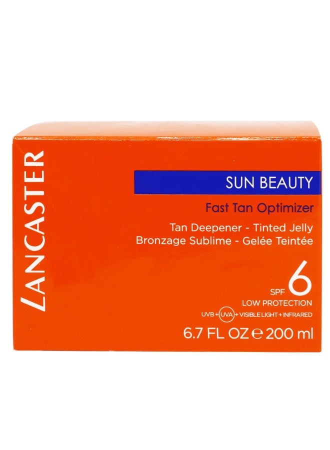 Lancaster Sun Beauty Fast Tan Optimizer Tinted Jelly SPF6 200ml - Image 2