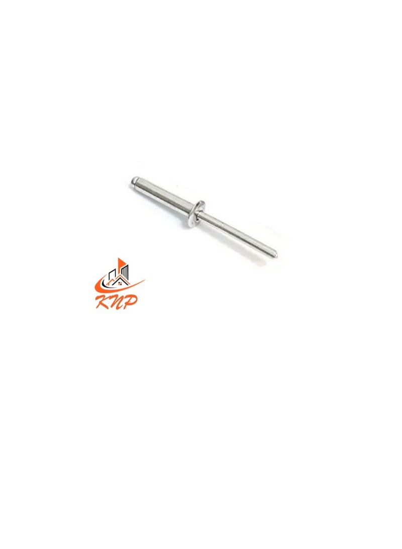 KNP Aluminum Alloy Blind Rivets - Pack of 100 (3.2mm x 12mm)  - Image 1