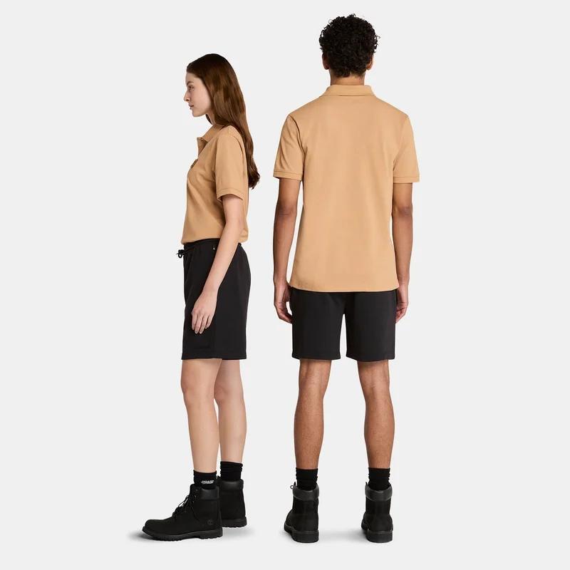 Timberland Men's Woven Badge Polo Shirt