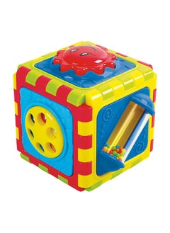 PLAYGO Playgo Cute Cube 6 Sided Model (2142) | Activity Cube & Playmat | Bright Colors | Improves Motor Skills  - Image 3