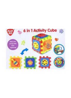 PLAYGO Playgo Cute Cube 6 Sided Model (2142) | Activity Cube & Playmat | Bright Colors | Improves Motor Skills  - Image 4