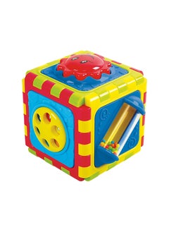 PLAYGO Playgo Cute Cube 6 Sided Model (2142) | Activity Cube & Playmat | Bright Colors | Improves Motor Skills  - Image 2