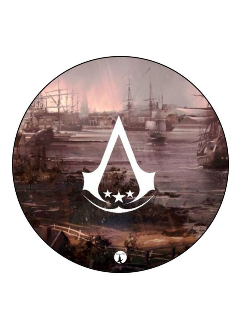 RKN Assassin's Creed Printed Fridge Magnet  Brown/Purple/White  - Image 1