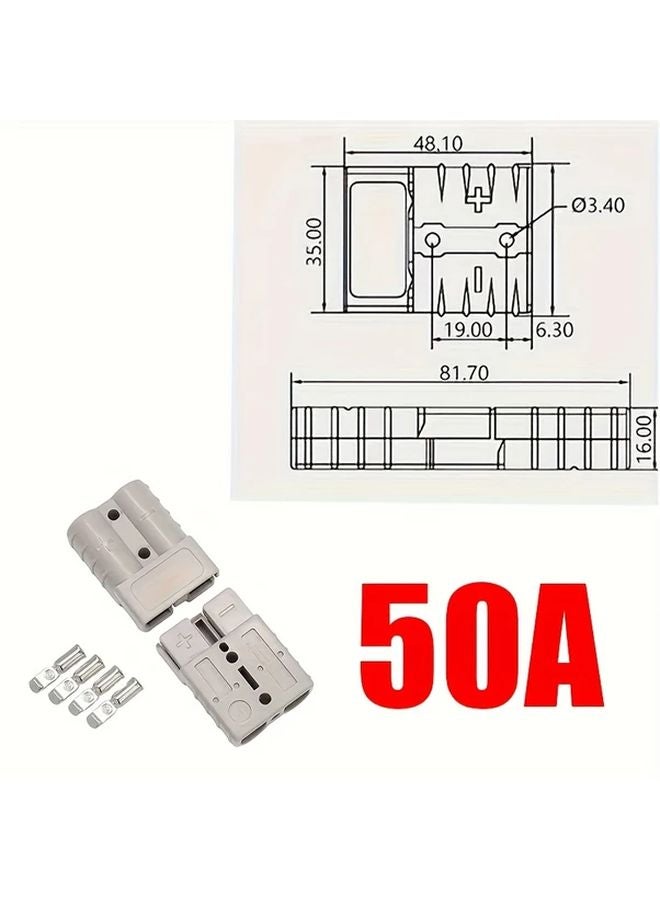5pcs Gray Marine Quick Connectors Snap On Design for RV Boat Marine Equipment - Image 5