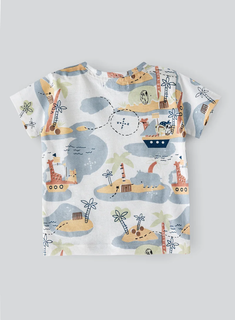JAM Boys' Short-Sleeve Cotton Tees for Spring & Summer | Playful Prints
