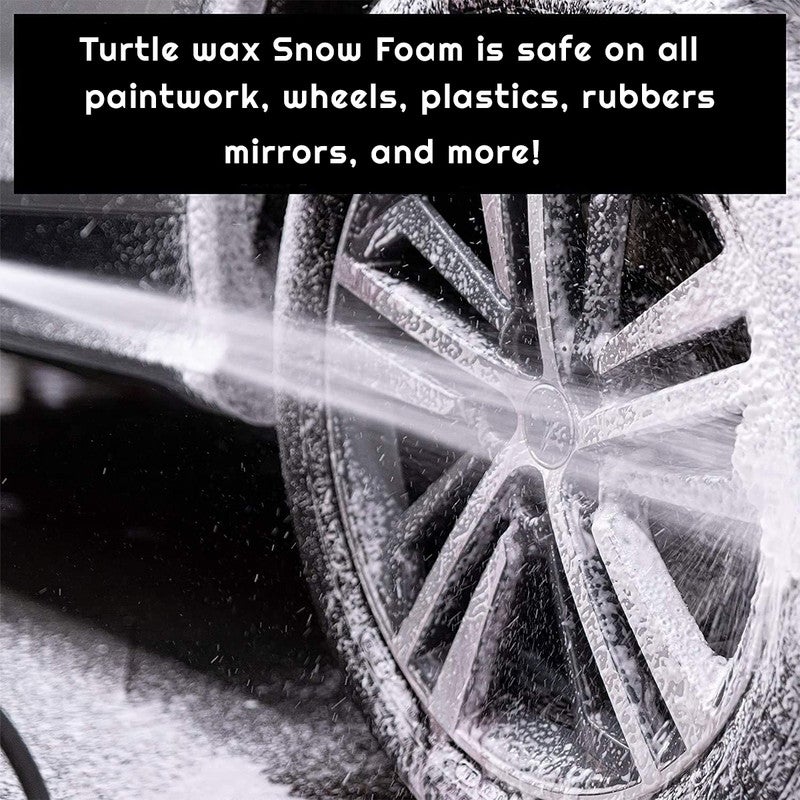 TurtleWax Turtle Wax Snow Foam Car Shampoo 5L x 2PCS Concentrated Pre Wash Foam Cleaner, High Foaming Car Wash Liquid, Safe on Paint, Wax & Coating, Pressure Washer & Foam Cannon Compatible, Deep Cleaning for Cars, SUV, Bike, Truck - Image 2