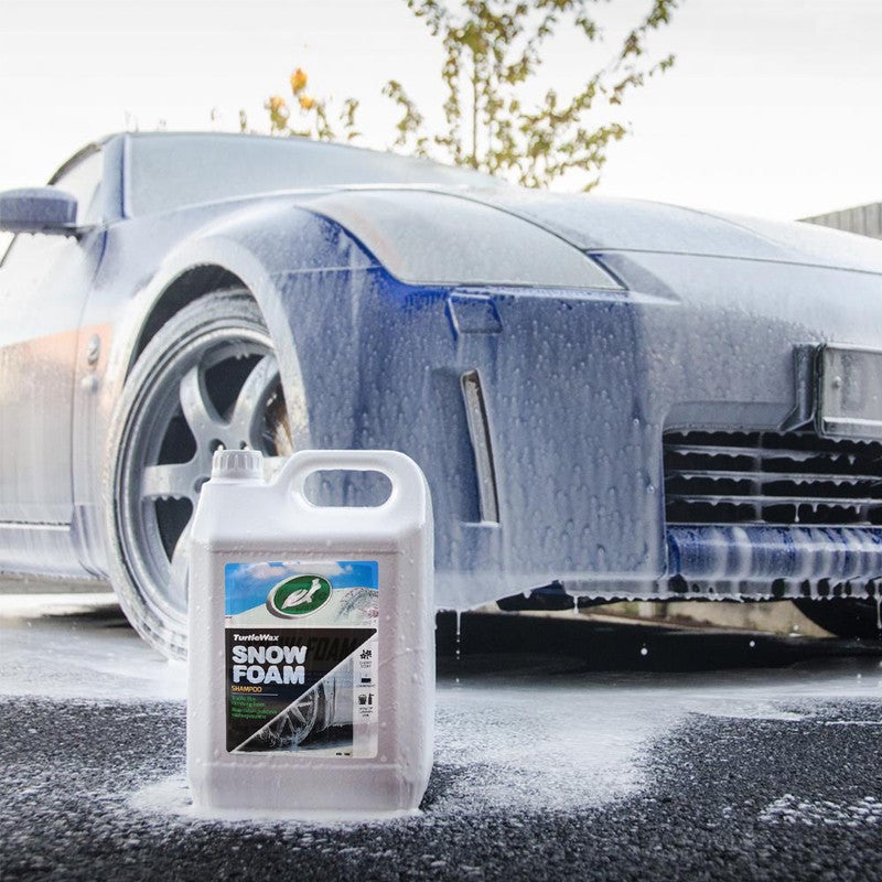 TurtleWax Turtle Wax Snow Foam Car Shampoo 5L x 2PCS Concentrated Pre Wash Foam Cleaner, High Foaming Car Wash Liquid, Safe on Paint, Wax & Coating, Pressure Washer & Foam Cannon Compatible, Deep Cleaning for Cars, SUV, Bike, Truck - Image 3