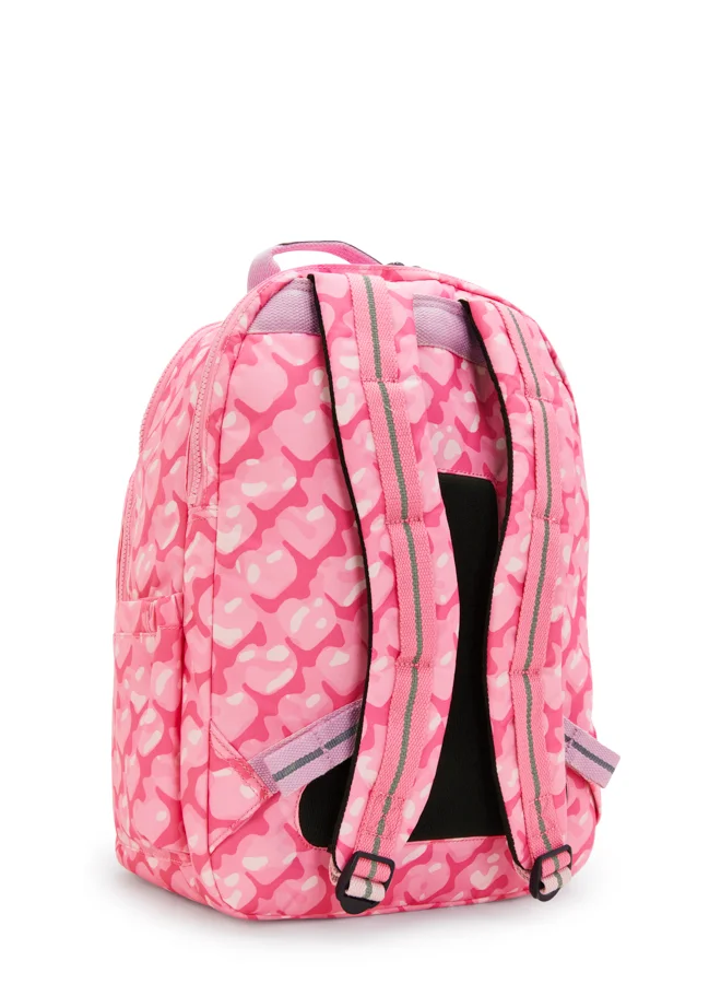 kipling Large backpack (with laptop compartment) Female Adorable Hearts Seoul College I7973-1NB