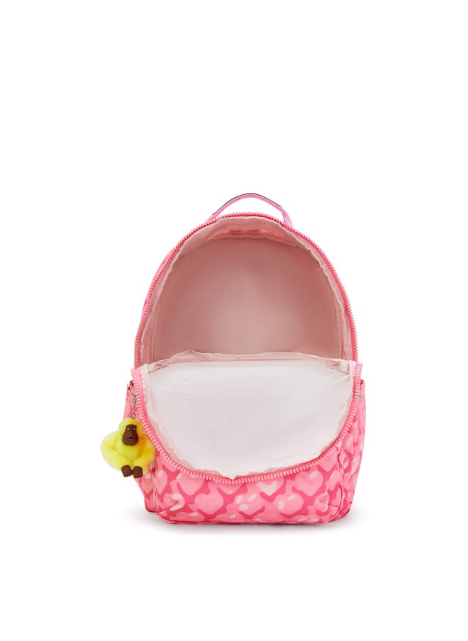 kipling Seoul College Adorable Hearts Large Backpack  - Image 3