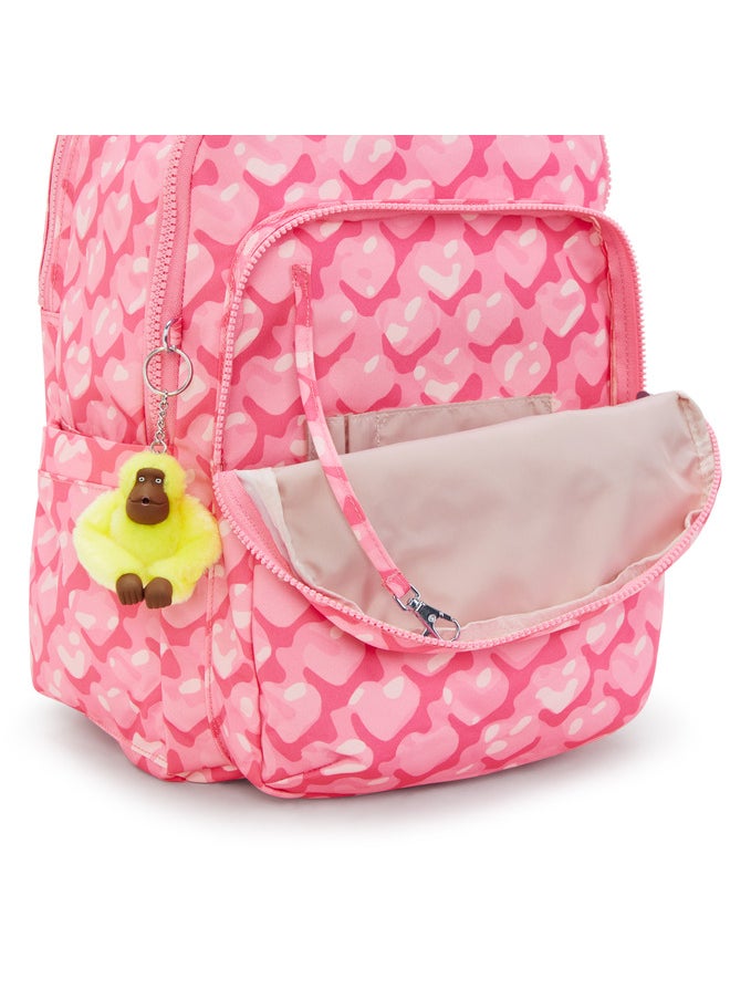 kipling Seoul College Adorable Hearts Large Backpack  - Image 5