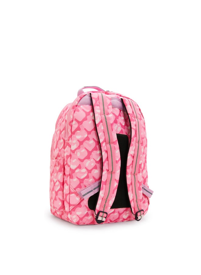 kipling Seoul College Adorable Hearts Large Backpack  - Image 2