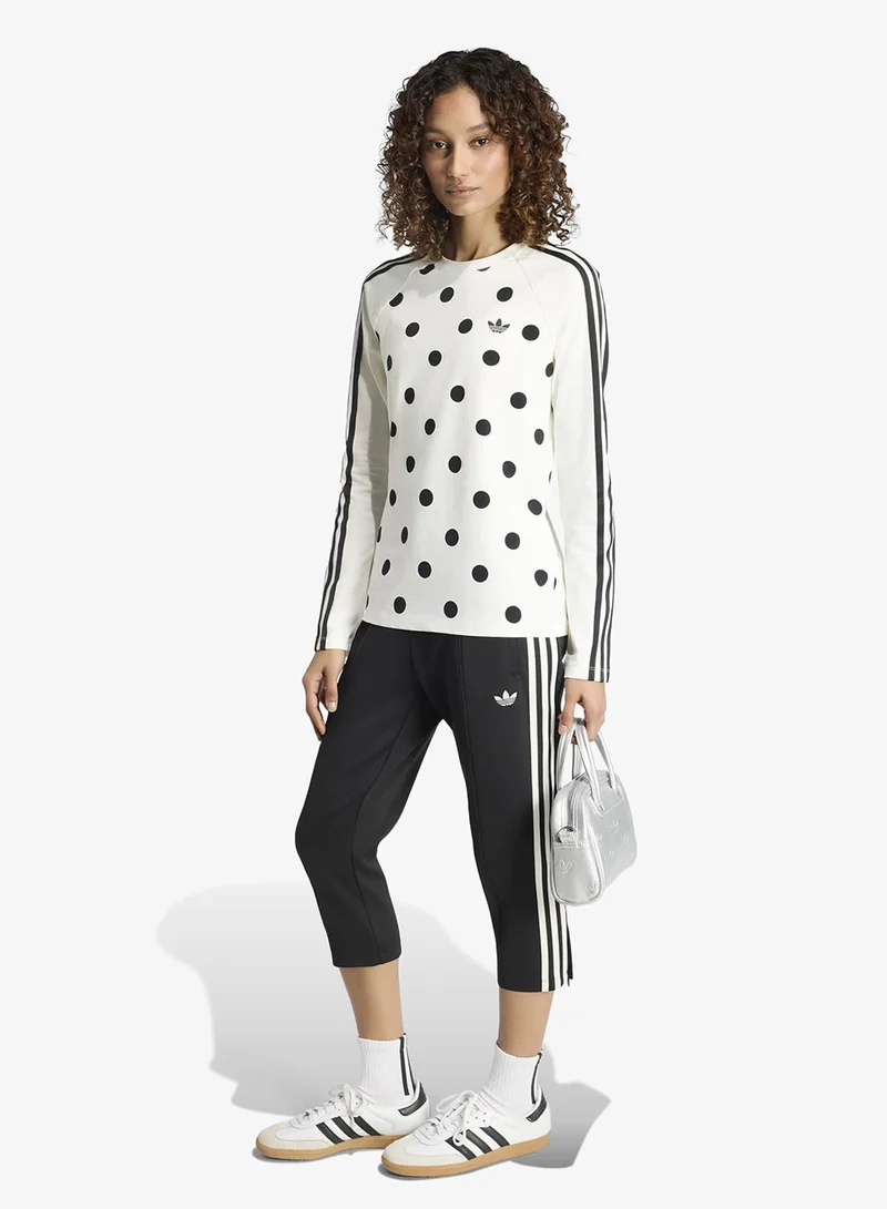 Adidas Originals BLACK 3/4 Superstar Sweatpants for Women | Best Price UAE