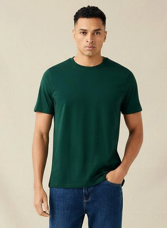 Splash FAV Men Regular Fit Crew Neck Short Sleeves T shirt