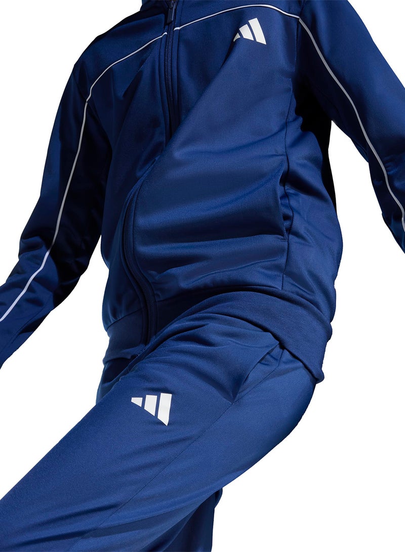 Adidas Youth Tricot Colour Popo Tacksuit - Image 3