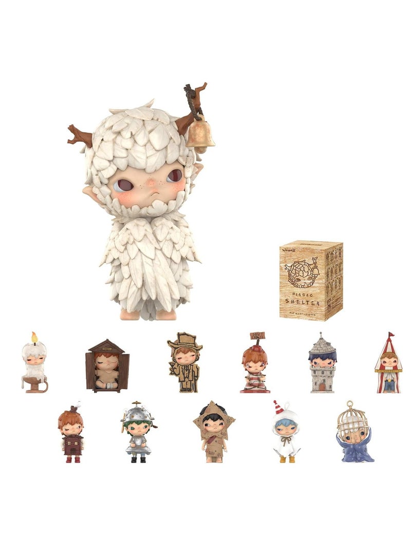 general POP MART Hirono - Shelter Series Characters, HIRONO Blind Box Characters, Random Design Action Characters, Favorite Toys, Home Decor, Holiday Birthday Gifts - Image 1