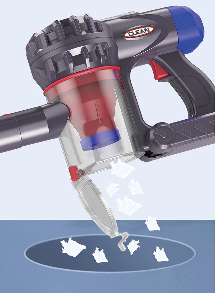 I LOVE KIDS 3-in-1 Children's Electric Vacuum Cleaner Toy,Wireless Sweeping And Cleaning Toy Set - Image 4