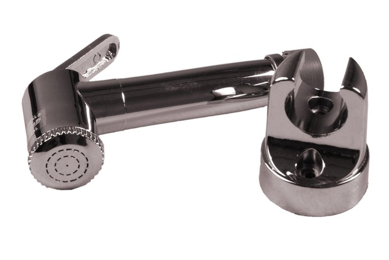 SHRUTI PVC Hand Faucet with 1 Meter Long Hose Pipe Abs Stand Full Set - Image 2
