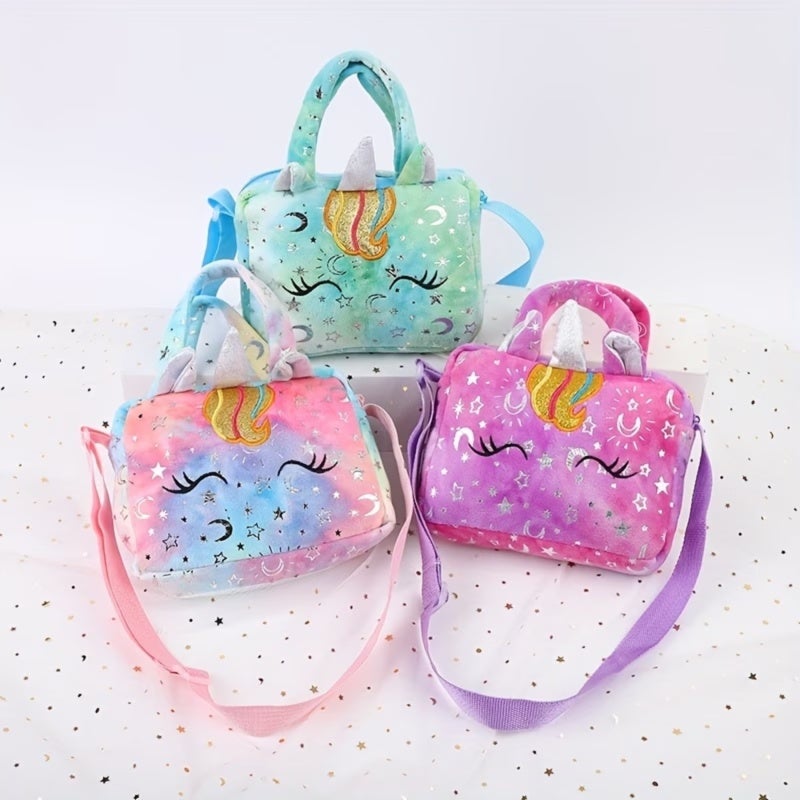 Unicorn Crossbody Bag For Toddler Girls - Small Kawaii Shoulder Purse With Adorable Style - Lightweight Hands-Free Kids Handbag For Everyday Outings - Image 2