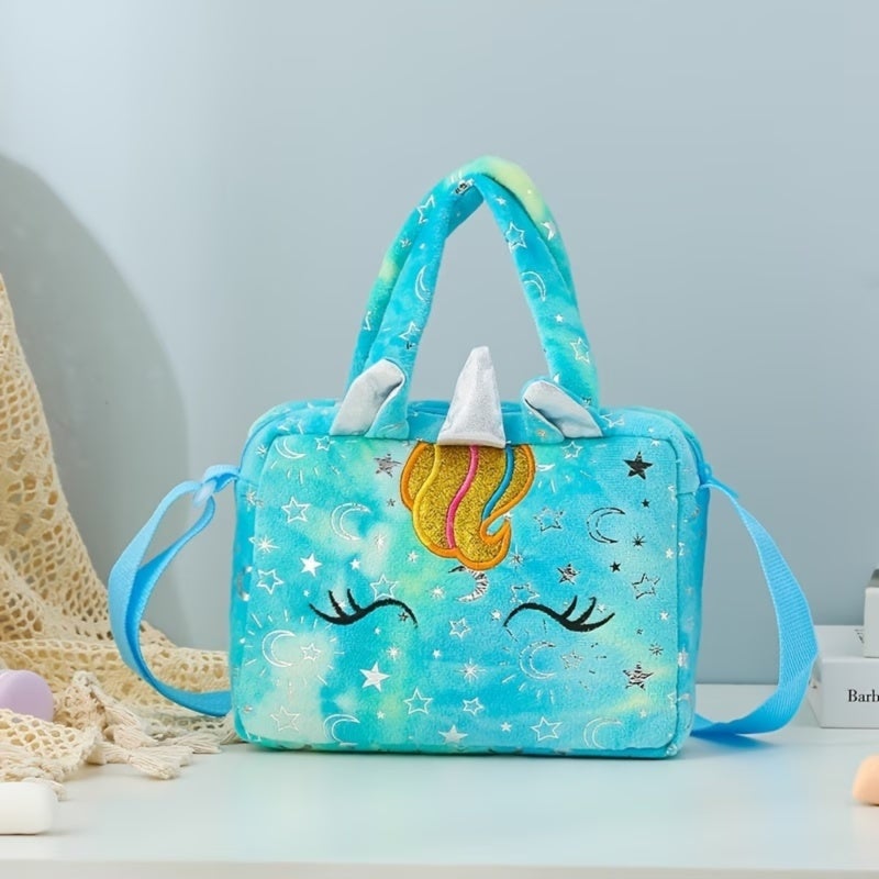 Unicorn Crossbody Bag For Toddler Girls - Small Kawaii Shoulder Purse With Adorable Style - Lightweight Hands-Free Kids Handbag For Everyday Outings - Image 5