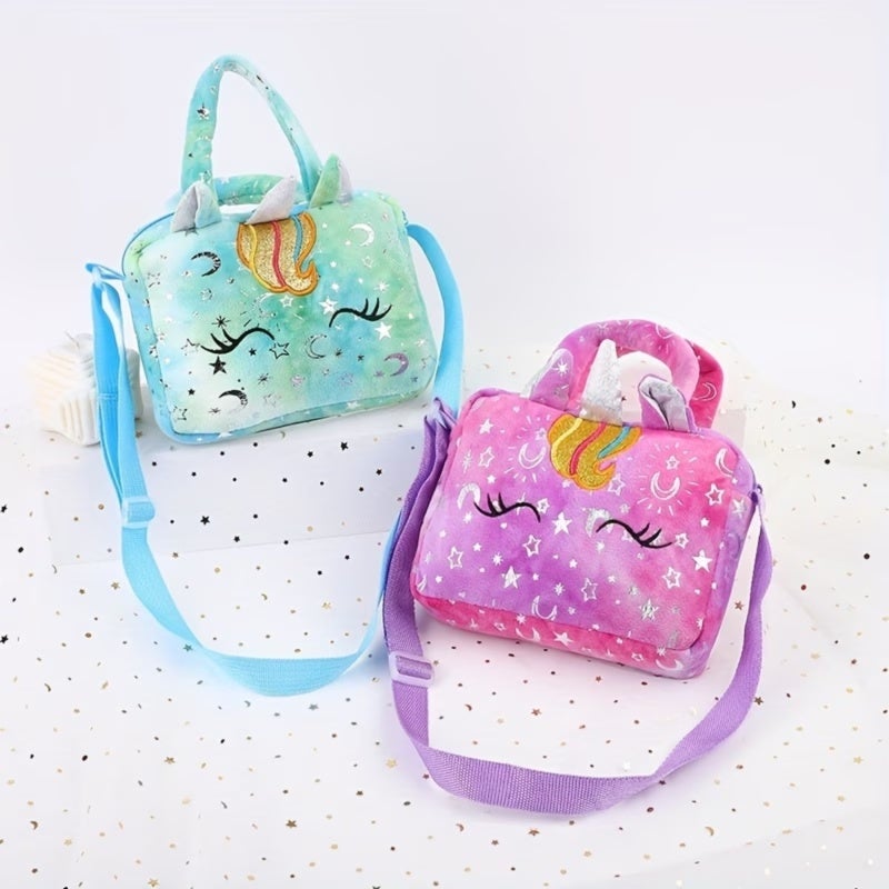 Unicorn Crossbody Bag For Toddler Girls - Small Kawaii Shoulder Purse With Adorable Style - Lightweight Hands-Free Kids Handbag For Everyday Outings - Image 4