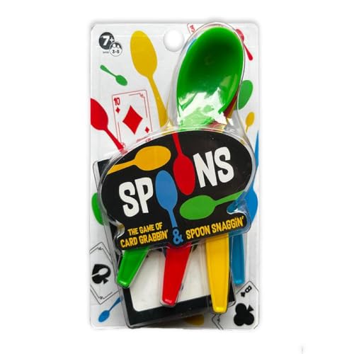 PlayMonster Spoons Card Games for Kids Spoons Game Deck of Cards Fun Family Games for Kids and Adults Playing Cards Game Night Travel Games 35 MultiPlayer Card Game Games for Adults Ages 7 - Image 1