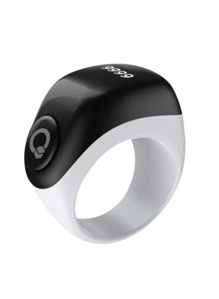 iQIBLA Smart Tasbih Ring, Adjustable Tasbih Counter Ring in 3 Sizes (18/20/22/mm) White Color - Image 2