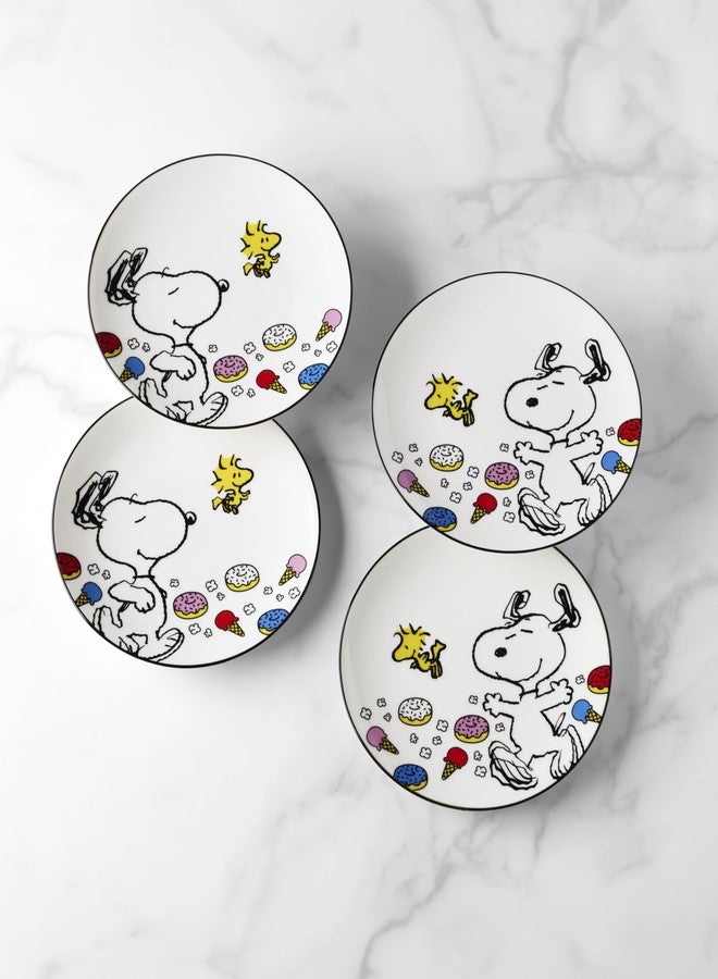 Lenox 897574 Chef Snoopy Accent Plates, Set Of 4 - Image 2
