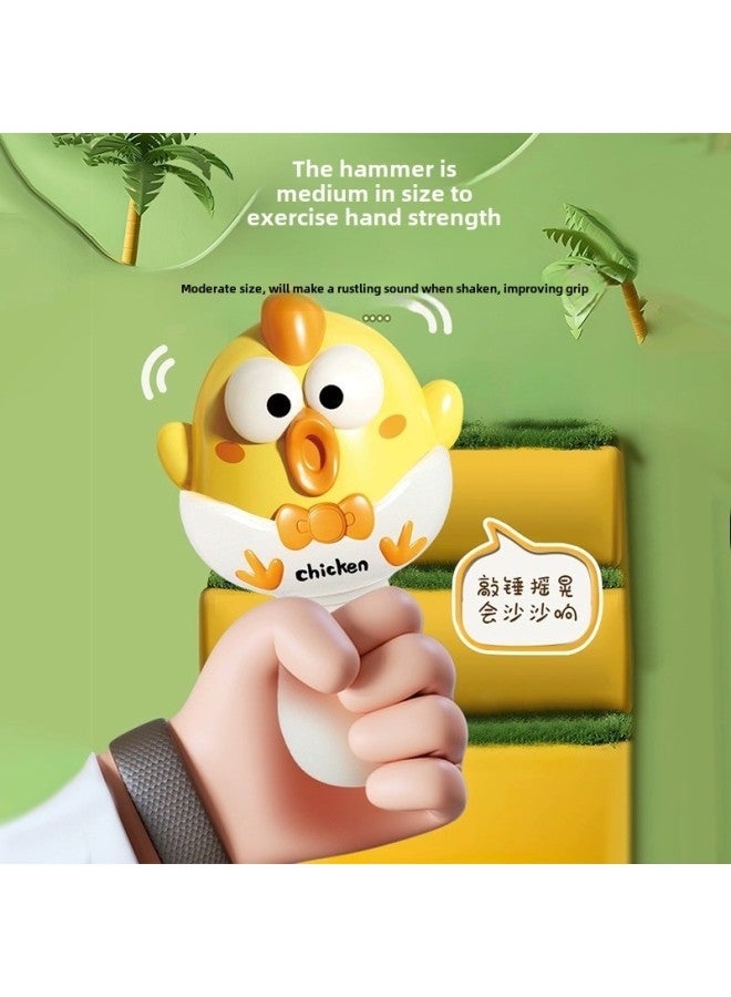 Children's Chick Whack-a-mole Knock-knock Baby Educational Early Education Hand-eye Coordination Training Baby Toy Family Interaction-Color:Whack-a-mole White Base-e-commerce Installation - Image 5