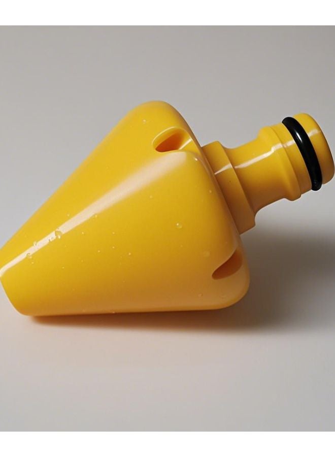 أداة تصريف يدوية صفراء قوية لانسداد الشعر والدهون بتدفق مائي قوي - Image 2