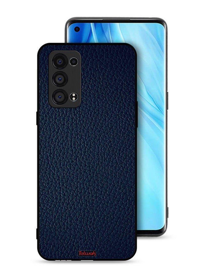 Tolwak غطاء حماية جلدية لنموذج Oppo Reno6 Pro 5G (سناب دراجون) - Image 1