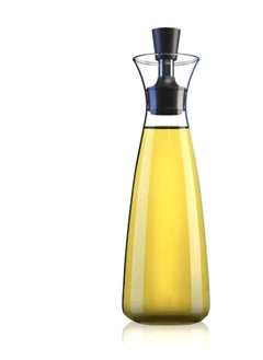 KASTWAVE Oil & Vinegar Dispenser Glass Bottle, 17oz Glass Olive Oil Bottle, No Funnel Needed Oil & Vinegar Dispenser Cruet for Kitchen, Leak Proof, Airtight, BPA-free, Olive Oil Carafe Decanter, Clear  - Image 1