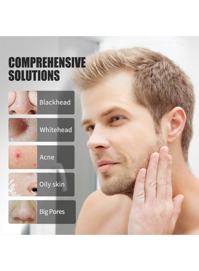 JVR Peel Off Face Mask, Blackhead Remover Mask for Men, Charcoal Peel Off Black Mask, Facial Mask Purifying and Deep Cleansing for All Skin Types 4.23 OZ - Image 3