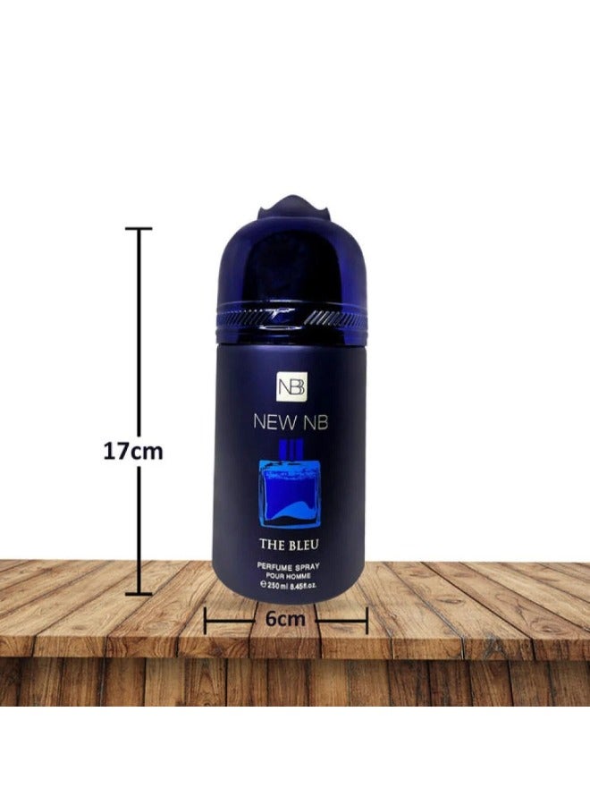 NEW NB The Bleu Deodorant for Women - 250ml | Long-Lasting Freshness and Protection - Image 3
