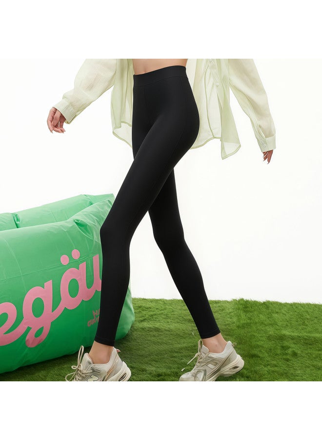 Fenton women's Sports Cropped Leggings - Lifting, Shaping, Slimming, Breathable & Versatile Summer Thin Style - Image 4