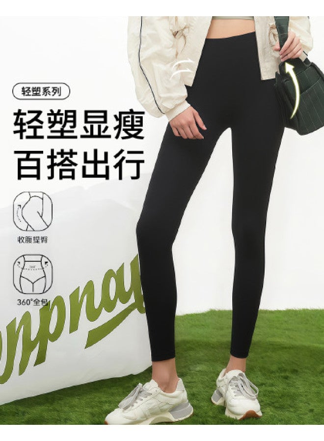 Fenton women's Sports Cropped Leggings - Lifting, Shaping, Slimming, Breathable & Versatile Summer Thin Style - Image 1