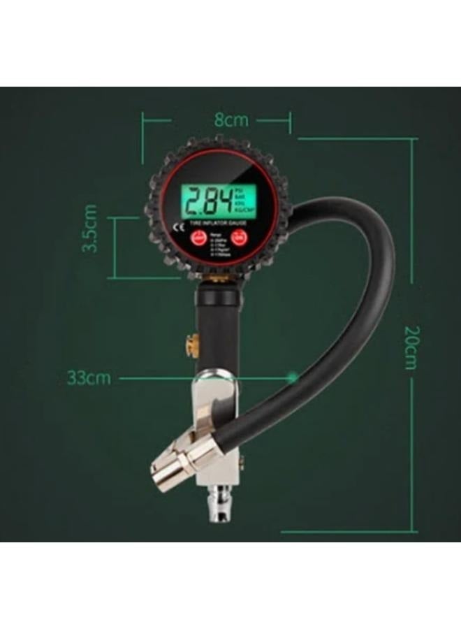 Generic Digital Tire Inflator with Pressure Gauge for Heavy Duty  - Image 2