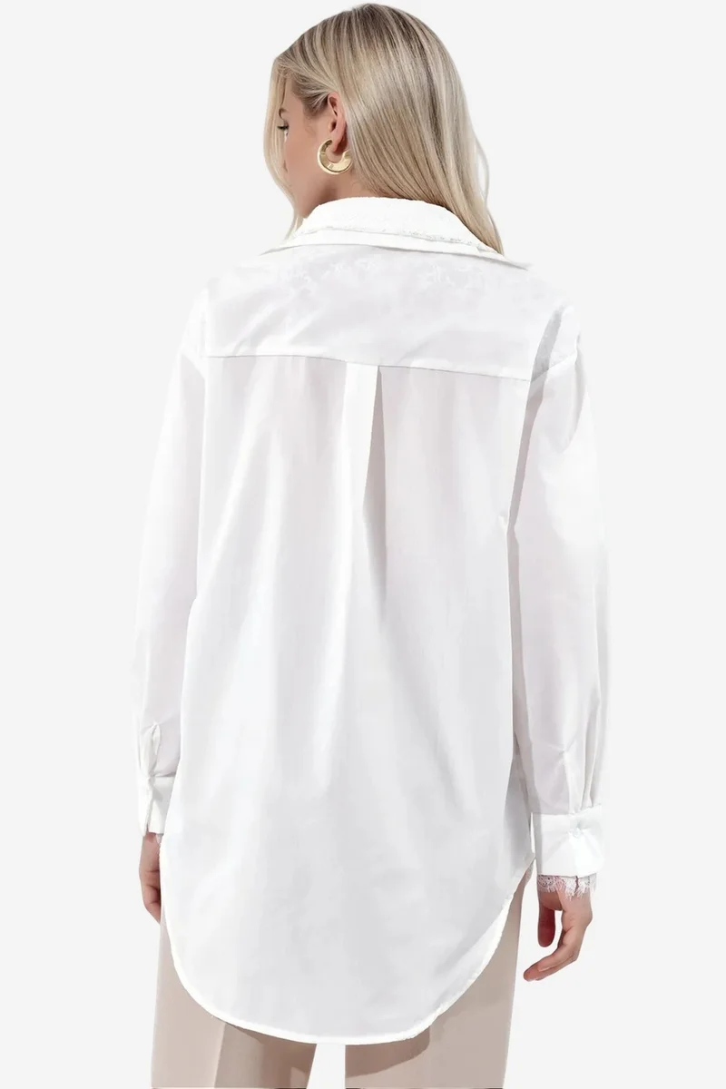 جينيفر Women's Oversized Long T-Shirt