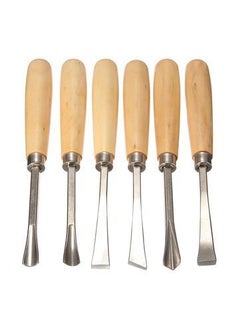 Inditrust Inditrust 6pcs Wood carving set chisel set for home and professional use  - Image 2