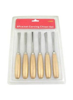 Inditrust Inditrust 6pcs Wood carving set chisel set for home and professional use  - Image 3