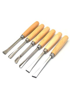 Inditrust Inditrust 6pcs Wood carving set chisel set for home and professional use  - Image 1