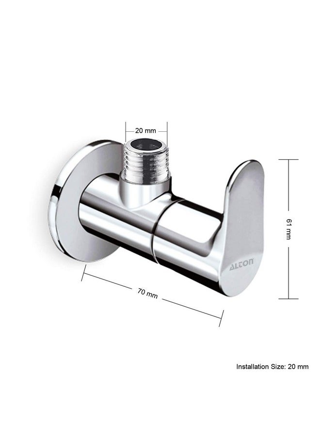 ALTON EVA6525, Brass Angle Valve With Wall Flange, Chrome (8 Piece Set) - pzsku/Z2B447D0B9FA99A1E1332Z/45/_/1740118534/00da32f4-e0cb-43ee-8a58-91c0e3b0c97b